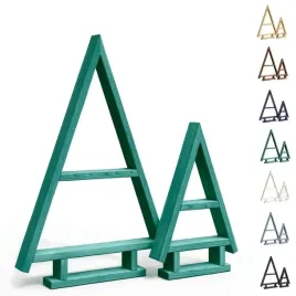 choinka-drewniana-dekoracja-swiateczna-baza-zestaw-2-sztuki-zielona