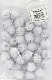 pompony-metalizowane-jeze-sr-2cm-50szt-biale-pnj20-001