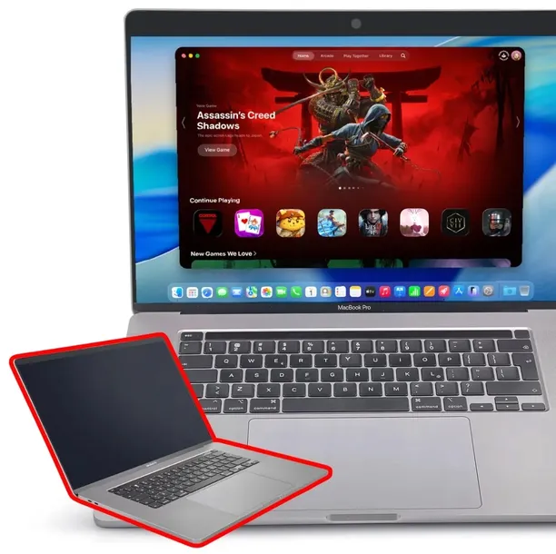 Laptop Apple MacBook Pro 16" Retina A2141 AMD RADEON Pro 5300M i7 16GB 512