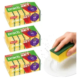 gabki-do-naczyn-paclan-practi-3x6-szt-xxl-zmywaki-do-naczyn-gabka-czyscik
