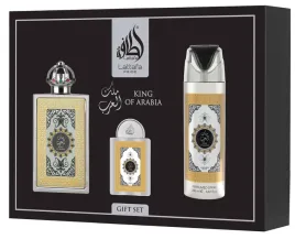 zestaw-lattafa-king-of-arabia-edp-100ml-edp-20ml-deodorant-200ml