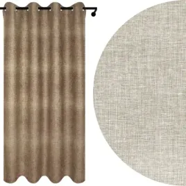 voppi-zaslona-na-przelotkach-140x240-cm-lniany-wzor-brazowa
