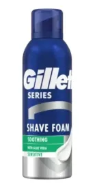 gillette-series-sensitive-with-aloe-vera-pianka-do-golenia-200-ml
