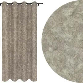 voppi-zaslona-na-przelotkach-140x230-cm-kamienny-wzor-brazowa