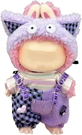 ubranko-dla-bubu-jak-kuromi-ogrodniczki-czapka-fioletowe