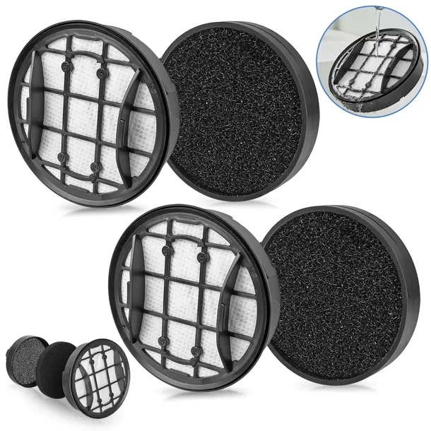 4 x FILTR DO PHILIPS 7000 8000 XC7053/01 XC7055/01 XC7057/01 XC8055 XC8057