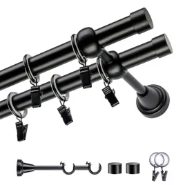voppi-karnisz-podwojny-simple-z-zabkami-200-cm-19-19mm-czarny