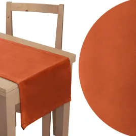 voppi-bieznik-welurowy-primo-40x120-cm-pomaranczowy
