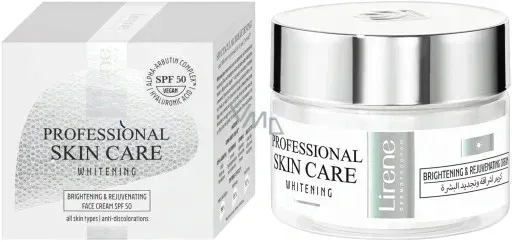 Krem Do Twarzy Z Wit.E Niacynamidem Spf50 Odmładzająco Rozjaśniający Lirene