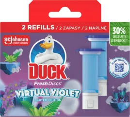 duck-freshvirtual-violet-zelowy-krazek-do-toalet-zapas-do-toalety-2x36ml
