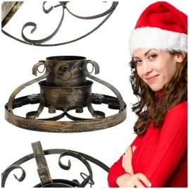 stojak-na-choinke-zloty-metalowy-z-pojemnikiem-na-wode-09-l