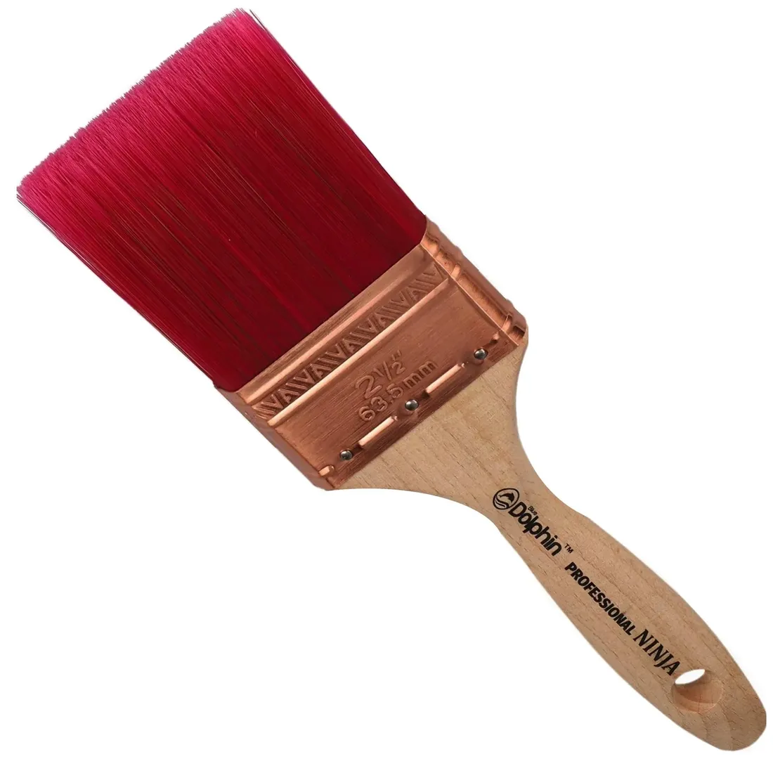 pedzel-plaski-prosty-ninja-flat-63mm-blue-dolphin-stan-nowy