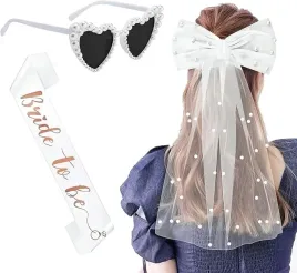 akcesoria-na-wieczor-panienski-bride-to-be-welon-z-kokarda-szarfa-okulary