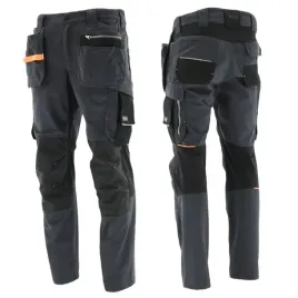 spodnie-monterskie-robocze-meskie-stretch-wytrzymale-bhp-monter-grafitowe