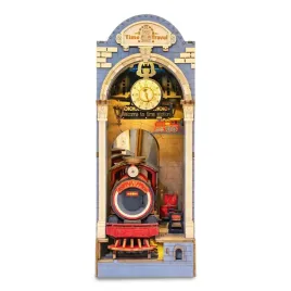 puzzle-drewniane-3d-miniaturowy-domek-magiczny-dworzec-podroz-w-czasie-led