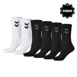 skarpety-sportowe-wygodne-mix-czarne-i-biale-hummel-3-x-3pak-22030-r-36-40