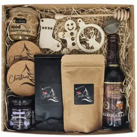 kosz-prezentowy-zestaw-swiateczny-prezent-miod-syrop-kawa-herbatka-box-14w1
