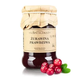 zurawina-prawdziwa-spichlerz-330g-konfitura-zurawinowa-do-herbaty-prezent