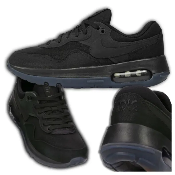 Buty młodzieżowe NIKE AIR MAX MOTIF GS DH9388 003 Sportowe czarne r. 36,5
