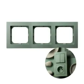 ramka-potrojna-seria-as-zielony-mat-r-3g-84-ospel