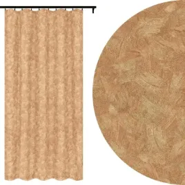 voppi-zaslona-na-tasmie-140x250-cm-kamienny-wzor-pomaranczowa
