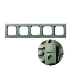 ramka-pieciokrotna-seria-as-zielony-mat-r-5g-84-ospel