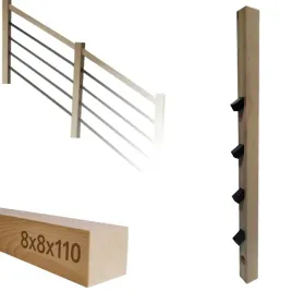 kantowka-slupek-drewniany-debowy-8x8x110cm-profil25x25-rurki-pod-katem