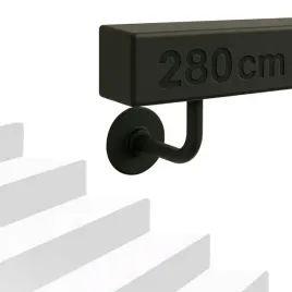 porecz-schodowa-czarna-scienna-kwadratowa-stal-barierka-schody-280cm