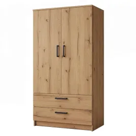 szafa-dab-artisan-uchylna-dwudrzwiowa-180x50x90-cm-trendi-z-szufladami