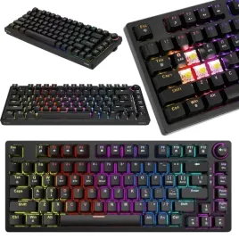 czarna-klawiatura-gamingowa-mechaniczna-60percent-bezprzewodowa-gateronyellow-pro