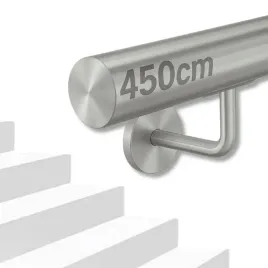 porecz-scienna-schodowa-zestaw-stal-nierdzewna-barierka-na-schody-450cm