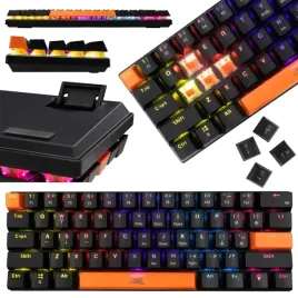 klawiatura-gamingowa-mechaniczna-60percent-podswietlenie-led-rgb-mala-red-switch