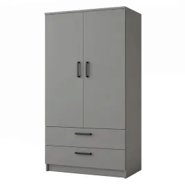 szafa-szara-uchylna-dwudrzwiowa-180x50x90-cm-trendi-z-szufladami