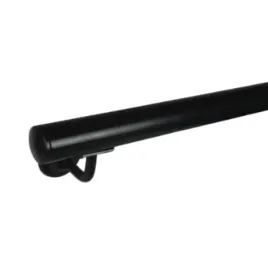 porecz-scienna-czarna-schodowa-zestaw-stal-barierka-na-schody-240cm