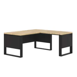 biurko-narozne-170x80-cm-praca-firma-do-urzedu-drewno-debowe-blendy-czarne