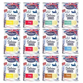 mokra-karma-dla-kota-butcher-s-delicious-dinners-mix-smakow-12x400g