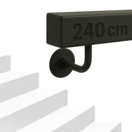 porecz-schodowa-czarna-scienna-kwadratowa-stal-barierka-schody-240cm