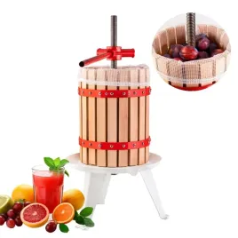 prasa-srubowa-reczna-do-owocow-wina-sokow-oliwy-6-l-wyciskarka