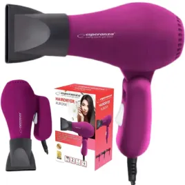 rozowa-suszarka-do-wlosow-profesjonalna-mocna-750w-skladana-koncentrator