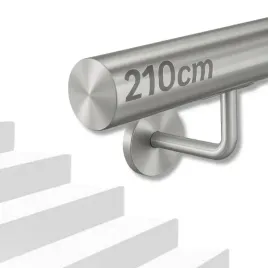 porecz-scienna-schodowa-zestaw-stal-nierdzewna-barierka-na-schody-210cm