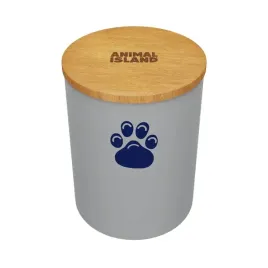 animal-island-pojemnik-na-karme-dla-psa-m-szary