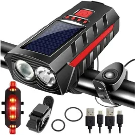 zestaw-lamp-na-rower-solarna-przod-800lm-tyl-usb-5xled-klakson