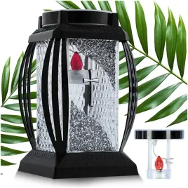 znicz-solarny-szklany-led-srebrny-krzyz-brokat-26x17-cm