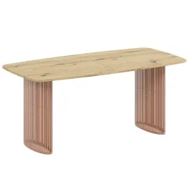 stol-rozkladany-160-236-cm-owalny-metalowe-miedziane-nogi-lamele-arkadi