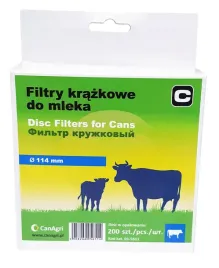 can-agri-filtry-krazkowe-do-mleka-200szt-o-200-mm