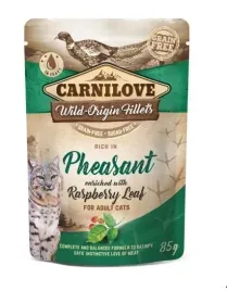 carnilove-cat-adult-pheasant-and-raspberry-leaf-85g