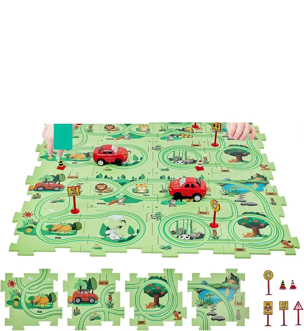 puzzle-ce-puzzle-16-elementow-railcar-stan-nowy