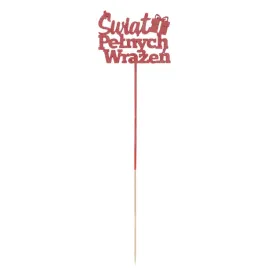 czerwony-swiateczny-napis-swiat-pelnych-wrazen-topper-na-piku-z-brokatem