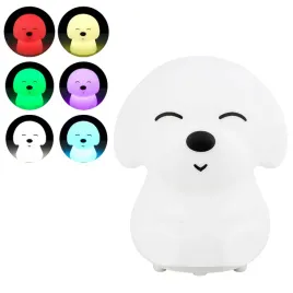 lampka-nocna-led-dla-dzieci-silikonowa-piesek-kolorowa-miekka-usb-c-rgb