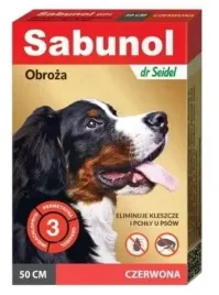 sabunol-obroza-dla-psa-czerwona-50-cm